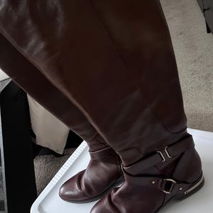 Vince Camuto Brown Riding Boots